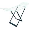 GIMI SPA Stendibiancheria Perla, resina ultraresistente, con ruote, 20 metri di stenditura, pieghevole, cm 190x54,5x90h