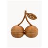 Anna + Nina Oggetto decorativo in rattan fatto a mano Cherry