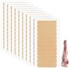 Tucnoeu 120 pezzi di extension adesive per extension adesive (colore della pelle)