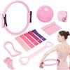 Hanrd Pilates Circle Essentials,13 Impostare Kit Pilates Casa, Kit da Yoga da Donna, per Allenamenti Casa e Studio