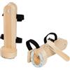 small foot Set pulizia zoccoli small foot, accessori in legno per cura dei cavalli, ferri e raschietto, dai 3 anni, 12797