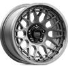 Cerchi in lega KMC KM722 8.5x17 Anthracite