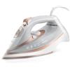 Berdsen Ferro da stiro a vapore, 3000 W, ferro da stiro 10 in 1, con suola in ceramica, serbatoio dell'acqua da 360 ml, doppio vapore, bianco