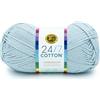 Lion Brand Yarn Company, Filato taglia unica 761-151 24/7 filato di cotone, grigio freddo