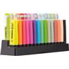 STABILO Pennarello evidenziatore stabilo fluorescente set da tavolo 15 pezzi boss 70 + 15 pezzi swing cool colori assortiti.