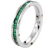 Chimento Anello Chimento Donna in Oro bianco Smeraldo 332847