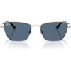 Ray-Ban Occhiali da Sole RB3783 003/80 Drea Argento/Blu Scuro Unisex 56/18/145