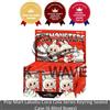 Pop Mart Custodia sigillata portachiavi Pop Mart Labubu serie Coca Cola (6 scatole cie...