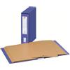King Mec Classificatore alfanumerico con custodia King Mec MEC 12 dorso 7 cm blu 11304
