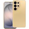 METAL CUSTODIA TPU SILICONE METAL COVER CASE PER SAMSUNG GALAXY S26 ULTRA GOLD