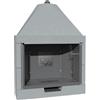Marsicamin Camino A Legna In Ghisa Prefabbricato 111x60x149H M110TGH Marsicamin
