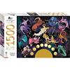 Curious Universe - Puzzle Mindbogglers Gold da 1.500 pezzi - Segni zodiacali - Puzzle di astrologia per adulti - Puzzle da oltre 1.000 pezzi - Puzzle con segni zodiacali cosmici