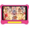 Vekoy Tablet Bambini 7 Pollici Android Tablet per Bambini 5GB RAM 32GB ROM Controllo Parentale IPS HD Bluetooth WiFi Quad Core Doppia fotocamera Bambini Tablet PC con custodia protettiva (Rosa)