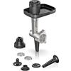Bosch Accessorio Set HuntingAdventure MUZS6HA con Tritacarne, Insaccatrice per Salsicce e Accessori per Kibbeh, 3 Dischi in Acciaio Inox, Compatibile con Planetaria Serie 6