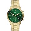 Fossil Neutra FS6164 - Orologio da uomo in acciaio inox, 44 mm, colore: oro
