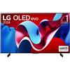 LG OLED42C41LA TV 42'' 4K Ultra HD Smart TV Wi-Fi Nero evo C4