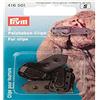 Prym Clips per pellicceria, marrone, 2 pezzi