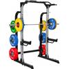 HMS-ds Struttura per squat rack per allenamento con bilanciere