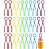 LATRAT 100 pezzi porta bobine porta filo bobina, clip bobina di plastica, morsetti bobina, accessori per macchina da cucire per tenere bobine filo code, colori casuali