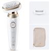 BRAUN SILK-EPIL 9 FLEX 9-011 EPILATORE RICARICABILE WET DRY 40 PIN. MICRO GRIP - SES9-011SI