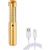 ACMHNC Flash LED Ricaricabile,1800 mAh Batteria, Bottiglia Flash Bastone per KTV Bar Club, Compleanno, Feste, Luce Bianca (oro)