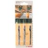 BOSCH Set di Lame per Seghetto Alternativo Attacco a T