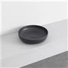 Cielo Lavabo da appoggio Tondo Shui Bacinella - Lavagna Matt Ø 45 H 12,50 cm