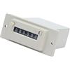 Bewinner Contatore di impulsi CA 220 V CSK6-YKW, totalizzatore di impulsi industriale a 6 cifre, 0‑999999 Intervallo di conteggio per macchina