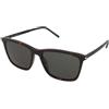 Saint Laurent SL 851 002 | Occhiali da Sole Graduati o Non Graduati | Prova Online | Plastica | Quadrati | Marrone, Havana | Adrialenti