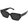 Saint Laurent SL 826 Page 001 | Occhiali da Sole Graduati o Non Graduati | Prova Online | Plastica | Cat Eye | Nero | Adrialenti