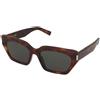 Saint Laurent SL 826 Page 002 | Occhiali da Sole Graduati o Non Graduati | Prova Online | Plastica | Cat Eye | Marrone, Havana | Adrialenti