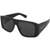 Saint Laurent SL 832 001 | Occhiali da Sole Graduati o Non Graduati | Prova Online | Plastica | Quadrati | Nero | Adrialenti