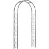 EasyComfort Arco per Rose e Supporto per Piante Rampicanti in Metallo, 114x30x230cm, Nero