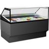 Attrezzature Professionali Vetrina Espositiva Componibile RICCIONEGLITTER 16 - Gelato Mantecato, Su Stecco o Pasticceria - Volume Interno lt 270