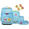 ergobag cubo set zaino scolastico ergonomico classico 5 pezzi prima elementare