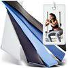 ARTZT thepro Set di fasce elastiche per fitness, ginnastica, sport di forza, 5 livelli di resistenza, fascia elastica, fascia ad anello, fasce di resistenza per allenamenti e mobilità, antiscivolo