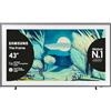 Samsung The Frame 4K Vision AI Smart TV 43'' QE43LS03FAUXZT QLED 4K, NQ4 AI Gen2 Processor, AI Upscaling, Matte Display, Dolby Atmos & OTS Lite, Modern Frame Design, PACCHETTO INTRATTENIMENTO, 2025