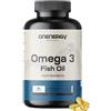 OnEnergy Omega-3 1000 mg da Olio di Pesce 360 pz Capsule morbide