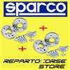 Sparco KIT 4 DISTANZIALI SPARCO 16 mm CON BULLONI - FIAT 500 ABARTH