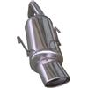 Inoxcar terminale 120x80mm INOXCAR FIAT PANDA 1.4 16V 100HP 100CV 2006--