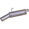 Inoxcar terminale uscita da 102mm INOXCAR PEUGEOT 206 HDI 1.4 68CV 2001--