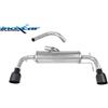 Inoxcar terminale INOXCAR uscita BLACK CERAMIC ABARTH 695 TRIBUTO FERRARI 180CV 2009--