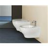 CERAMICA AZZURRA Sanitari Pratica senza brida sospesi cm. 53x35,5 con sedile softclose di Ceramica Azzurra - Cod. Articolo: PAVCSPE00000BI+PABIS000000MBI+PRA1800/F
