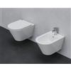 CERAMICA AZZURRA Sanitari Forma sospesi vortice con copriwater slim soft-close Azzurra Ceramiche - Cod. Articolo: FMVKSPE0000WBI+FMBKS000000MBI+FOR1800/F.