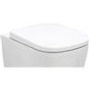 BAGNOEXPERT Copriwater Tratto in Termoindurente bianco frizionato - Cod. Articolo: TRSESC