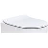 BAGNOEXPERT Copriwater Unicum Soft-Close in Termoindurente Bianco Lucido - Cod. Articolo: UNSESC