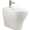 BAGNOEXPERT Bidet Wabi Filomuro 52x34 Monoforo Bianco Lucido - Cod. Articolo: WABI01
