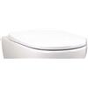 BAGNOEXPERT Copriwater Wabi in Termoindurente Slim Soft-Close Bianco Lucido - Cod. Articolo: WASESCSL