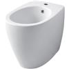 BAGNOEXPERT Bidet Atlas Filomuro 53x36 cm Monoforo Bianco Lucido - Cod. Articolo: 00702