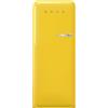 Smeg linea Anni '50 Smeg Frigorifero monoporta con cerniere a sinistra a libera installazione FAB28LYW6 finitura giallo da 60 cm - IN PROMOZIONE FINO AL 30/06